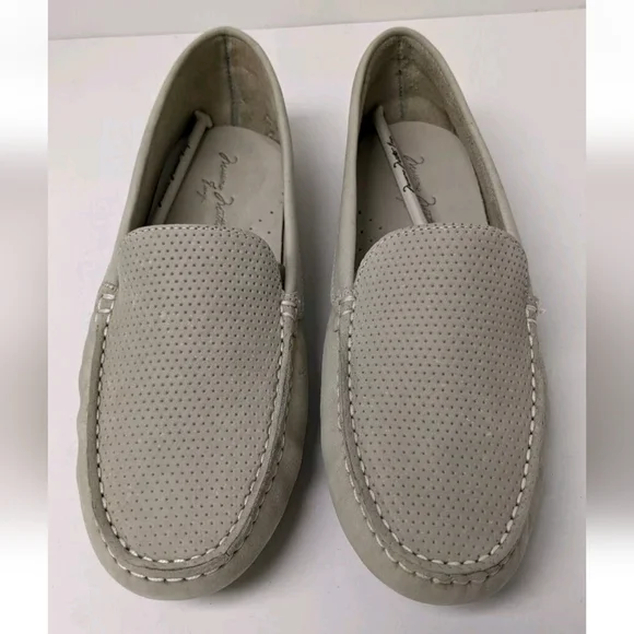 Massimo Matteo Perf Venetian Driver, Grey, Women's 10 M - Picture 2 of 5